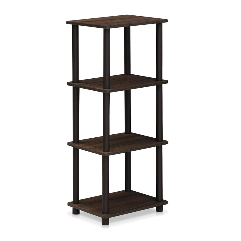 Furinno FURINNO TurnNTube Shelf 3 Space WalnutBrown 
