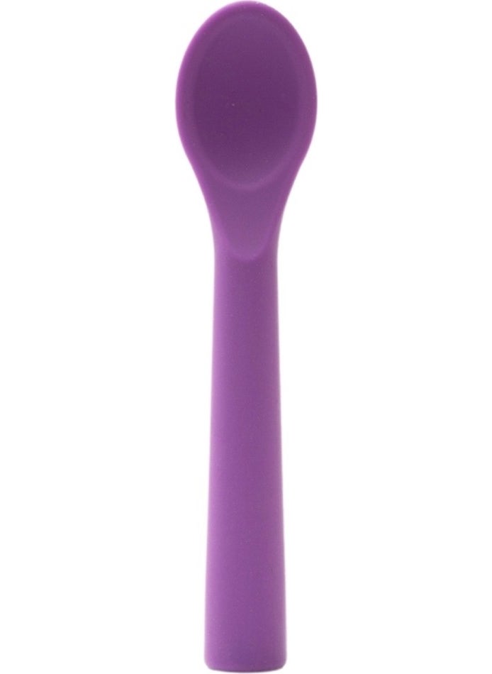 Schafer Babychefs Silicone Baby Feeding Set 2 Pieces-Purple  - Image 3