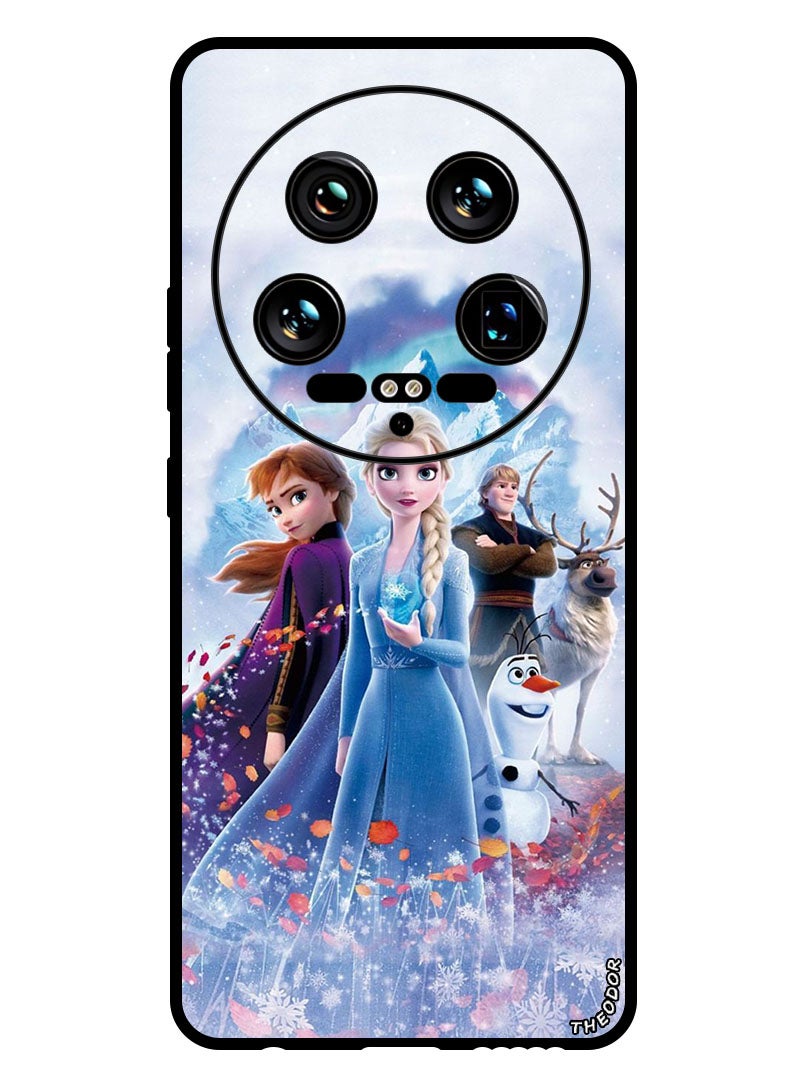 Theodor Protective Case Anti Scratch Shock Proof Bumper Cover For Xiaomi 14 Ultra Elsa the Snow Queen - Image 1