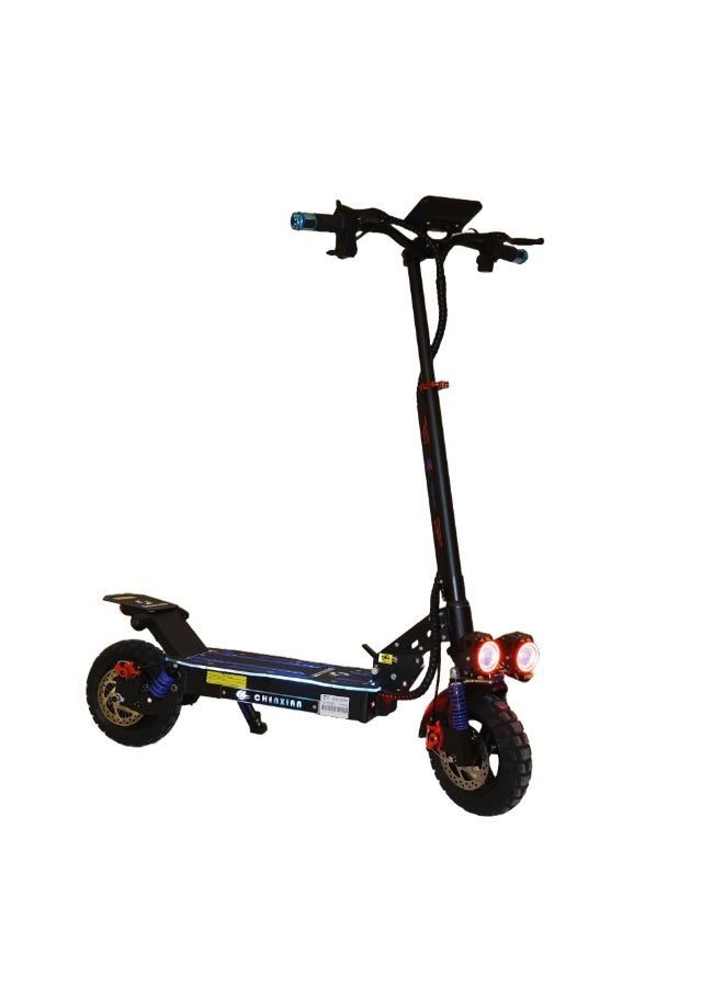 Generic Z1 Electric Scooter – 1800W Motor, Front & Rear Suspension, 48V 13A Lithium Battery, 10" Tires, LED Display & Safety Features  - Image 1