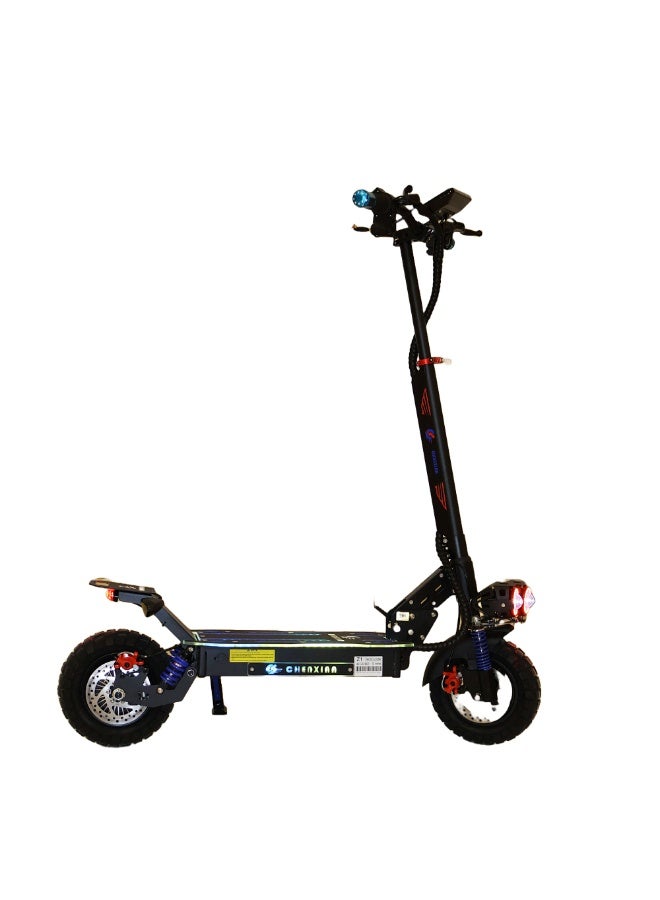 Generic Z1 Electric Scooter – 1800W Motor, Front & Rear Suspension, 48V 13A Lithium Battery, 10" Tires, LED Display & Safety Features  - Image 2
