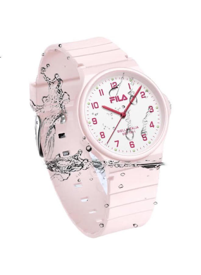 FILA Kids' Silent Pointer Waterproof Sports Watch For Students Taking Exams, Valentine'S Day Gift 6586-008 - Image 3