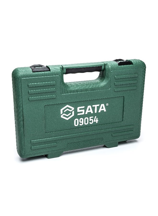 SATA ST09054 42-Piece 3/8" Drive 6 Point Metric 120XP Ratchet and Socket Set - Image 3
