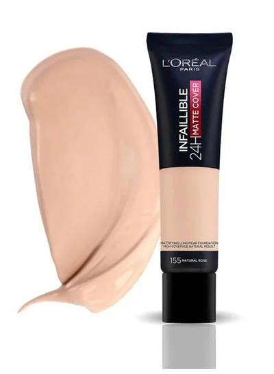 L'OREAL PARIS Infallible 24Hr Matte Cover Foundation 155