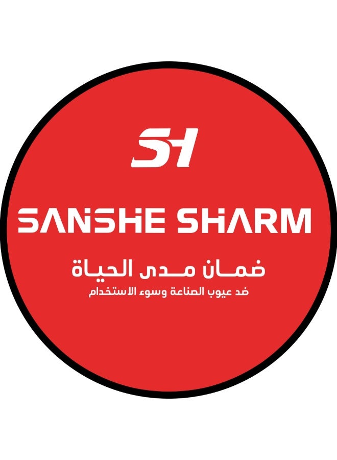 سانشي شرم عرض علي مشترك 50سم مجانتيك شامبين 10000وات الومنيوم 10سنوات ضمان - كود1008 - Image 3