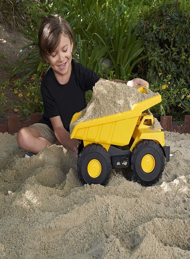 ISTOSY Friction Powered Dumper Truck Toy for Kids Boys Girls Unbreakable Construction Engineering Excavator Truck Pull Back Vehicle (Multicolor) - Image 5