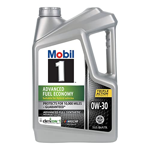 Mobil 1 Advanced Fuel Economy Full Synthetic Motor Oil 0W-30, 5 Quart - Image 2