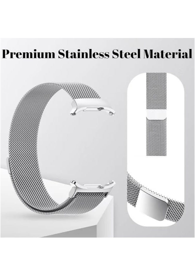 KENSUO Milanese Band Compatible with Samsung Galaxy Watch 7 Ultra 2025 Strap Magnetic Loop Strap, Stainless Steel Wristbands Classic Style Metal Mesh Wristband for Galaxy Watch 7 Ultra  - Image 5