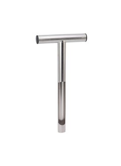 NIBEMINENT Soil Sampler Probe 304 Stainless Steel Protable T Handle Soil Sampling Tool for Farm Garden Lawn 12in  - Image 1