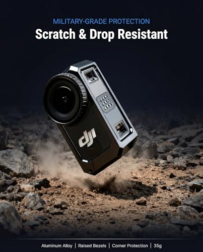 iDaPro Camera Cage for DJI Osmo Nano Lightweight Aluminum Protective Frame with 1420 Threaded Hole and Cold Shoe Mount Full Button Access Magnetic Compatible for Vlogging Travel - Image 3