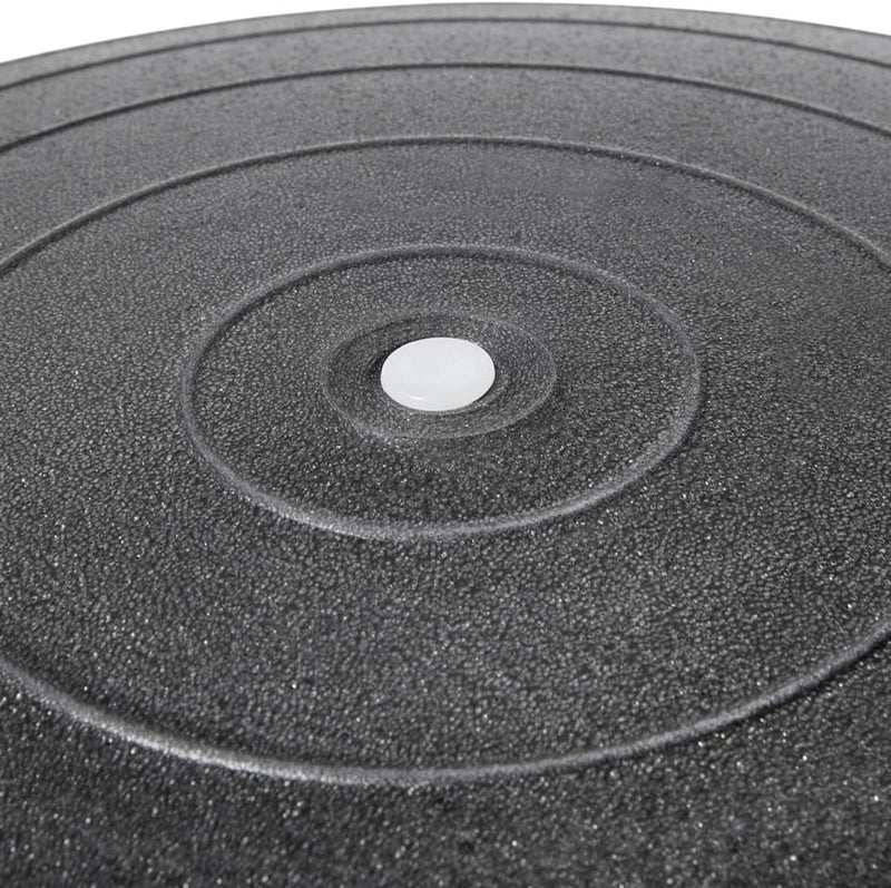 ريبوك كرة جيم بول ريبوك PVC – 55 سم، أسود، متينة لتدريب عضلات الجذع والثبات - Image 4