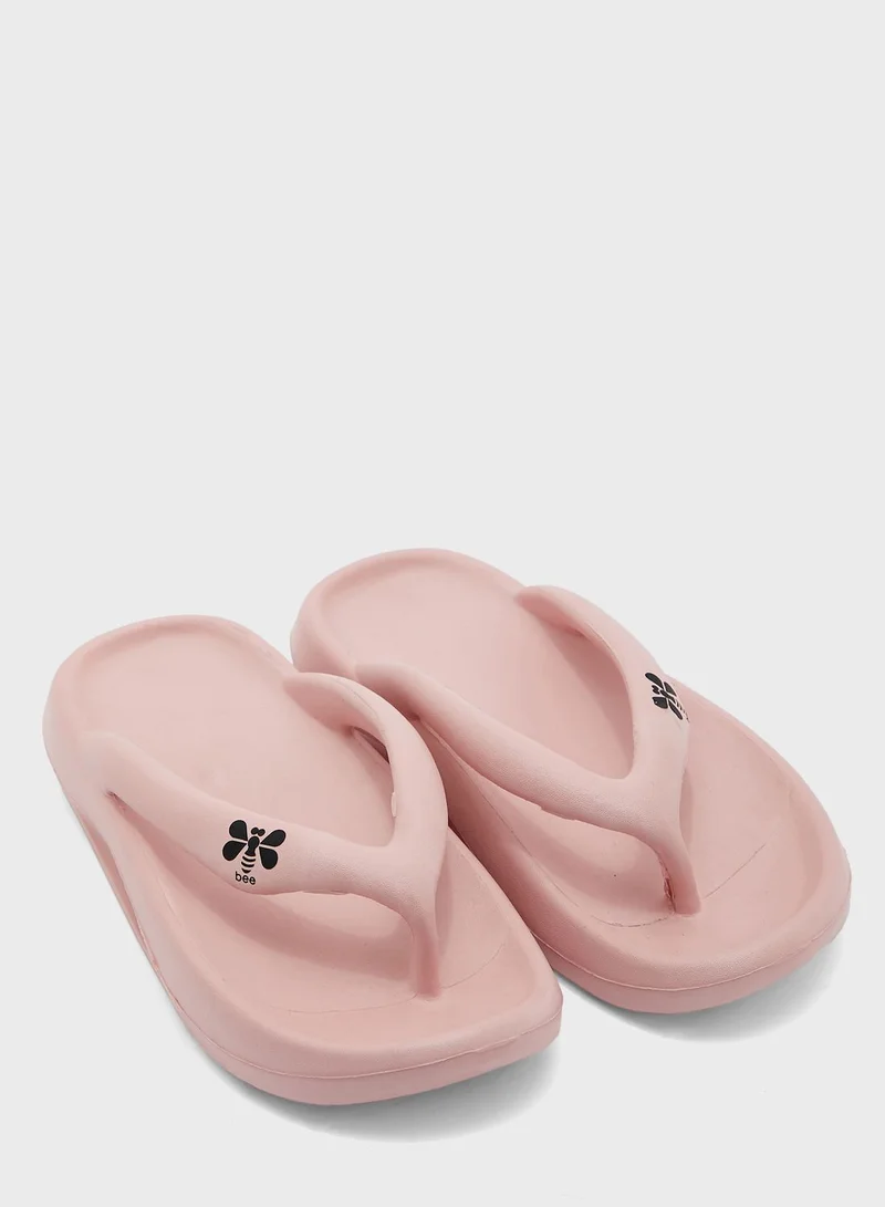 Ginger Butterfly Toe Post Flip Flop