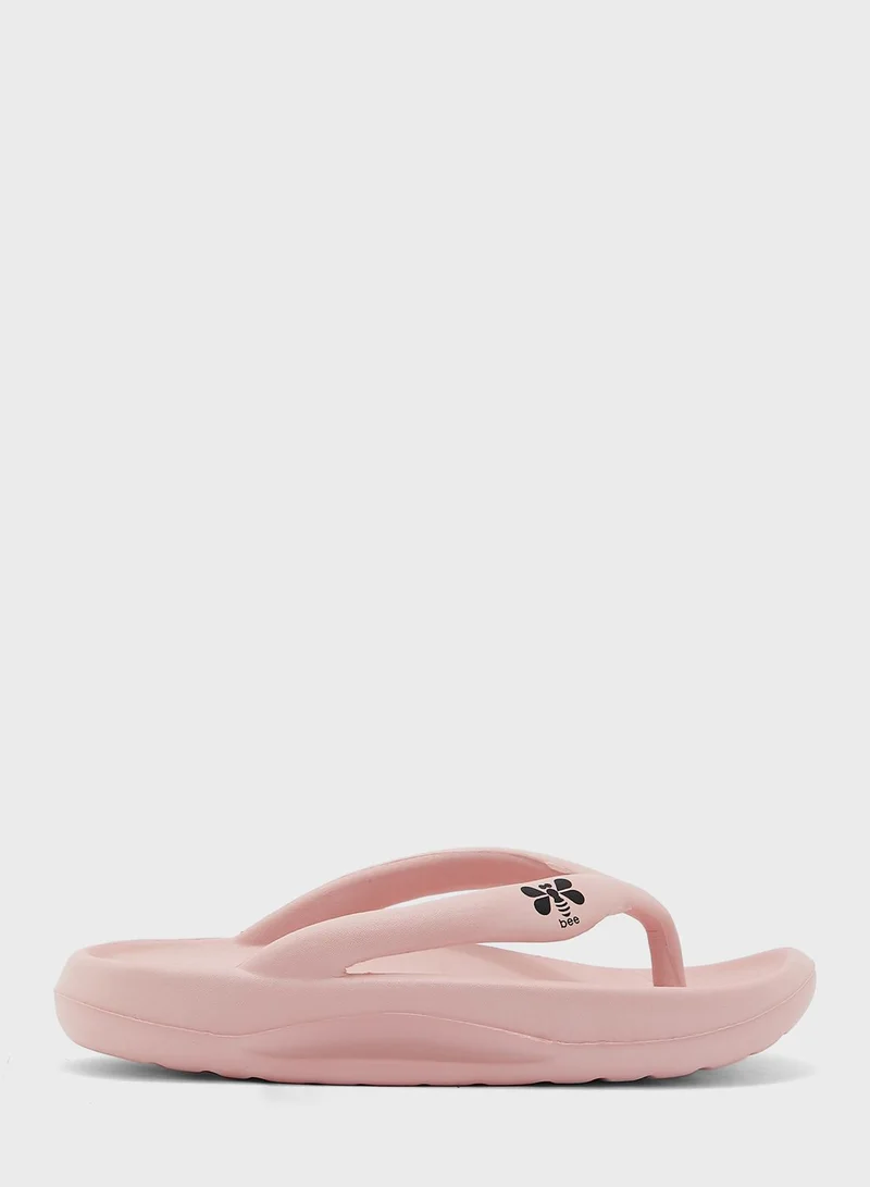 Ginger Butterfly Toe Post Flip Flop