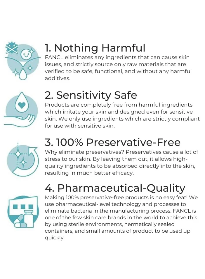 Fancl Moist Refine Lotion I- 100% Preservative-Free, Facial Lotion catering to normal to oily skin