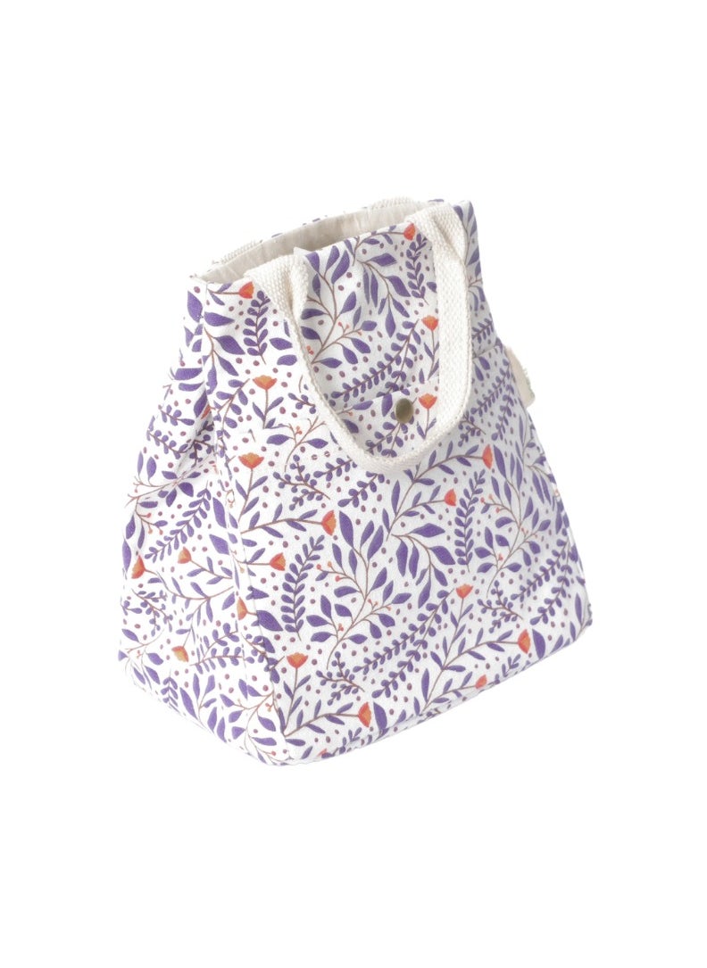 earthsave Earthsave Eco Insulated Lunch Bag for Office Men & Women | Lunch Box Bag for Kids | Canvas Tiffin Bags for School | Drawstring Lunch Bag  - Image 5