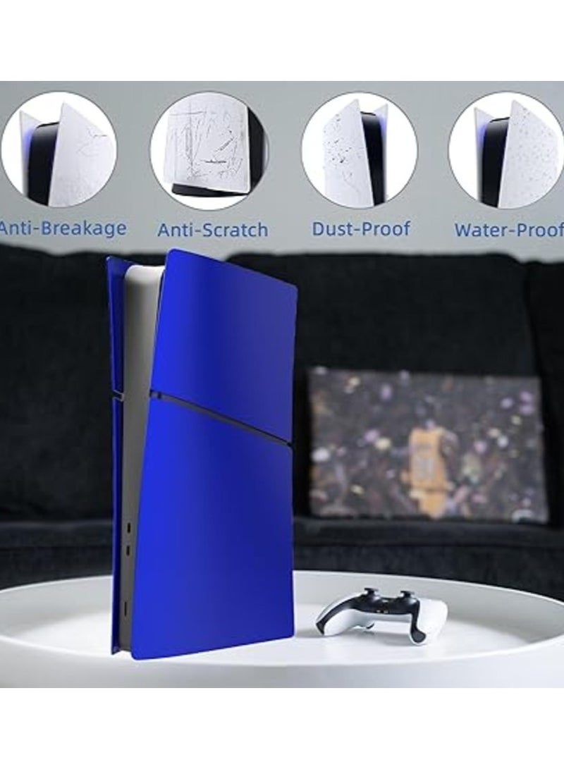 Slim Digital Edition Cover Plates for New PS5 Slim Console, Shell Panels Compatible with New PlayStation 5 Slim Accessories Protective Replacement Faceplate