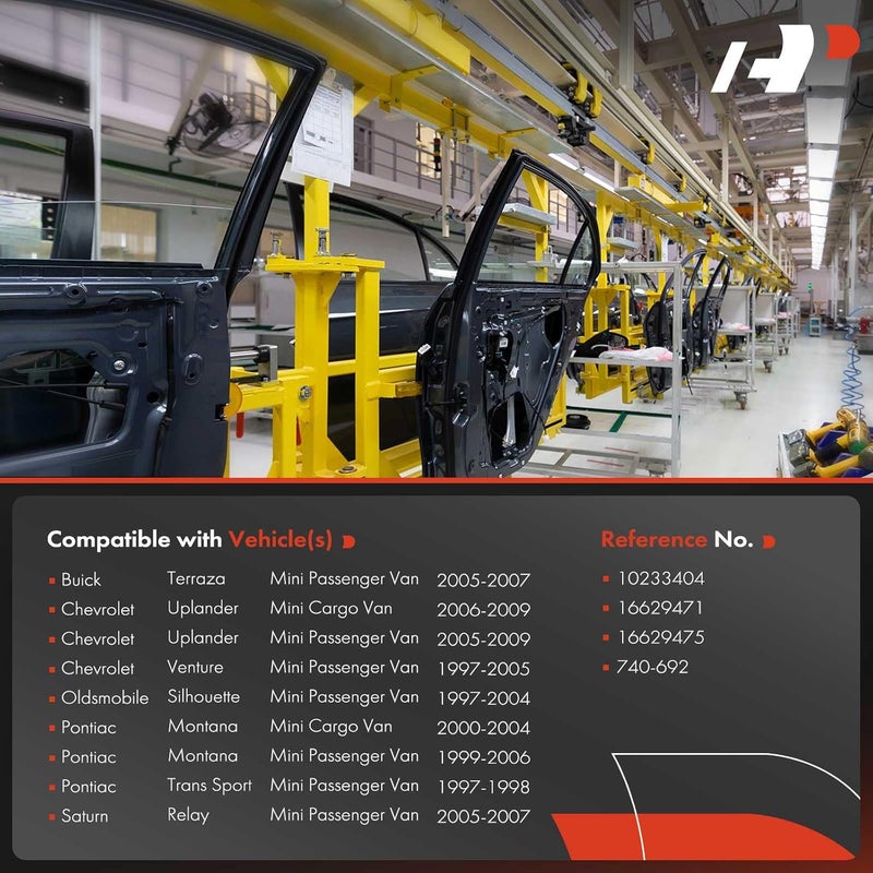 A-Premium Power Window Regulator Without Motor for Buick, Chevrolet, Oldsmobile, Pontiac - Front Left Driver Side - Image 3