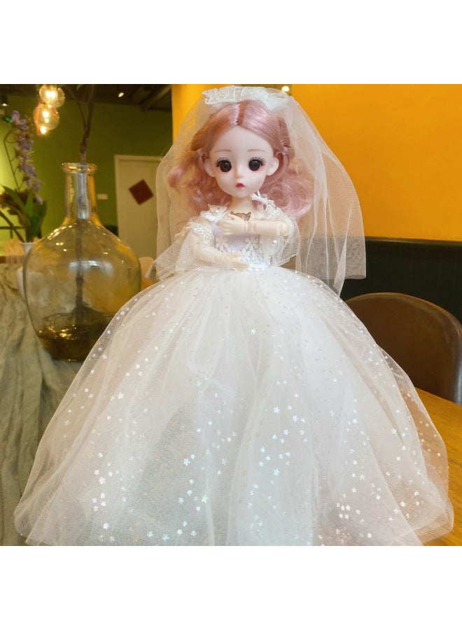 Creative 32cm Music Tulle Dress Barbie Dolls Girls Birthday Children's Toys Yadebao Brand Dolls-Color:No. 1-Height:Sing, Tell Stories, Glow, Single Opp Bag Packaging - Image 1