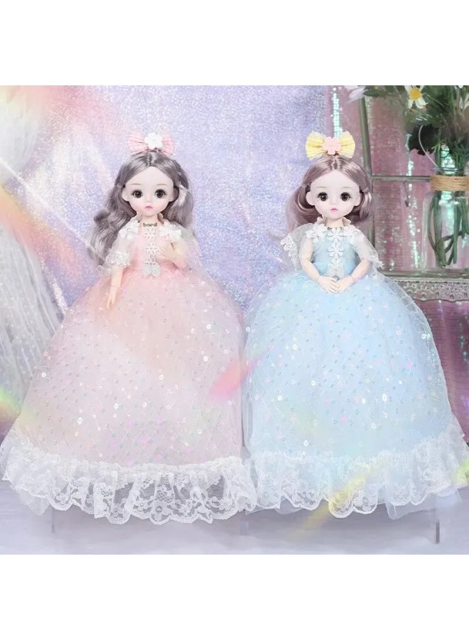 Creative 32cm Music Tulle Dress Barbie Dolls Girls Birthday Children's Toys Yadebao Brand Dolls-Color:No. 1-Height:Sing, Tell Stories, Glow, Single Opp Bag Packaging - Image 3