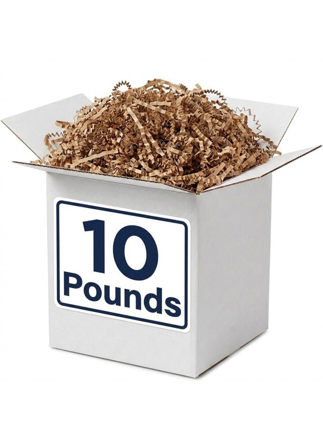 BOX USA BCP10A Crinkle Paper, 10 lb., Kraft - Image 1