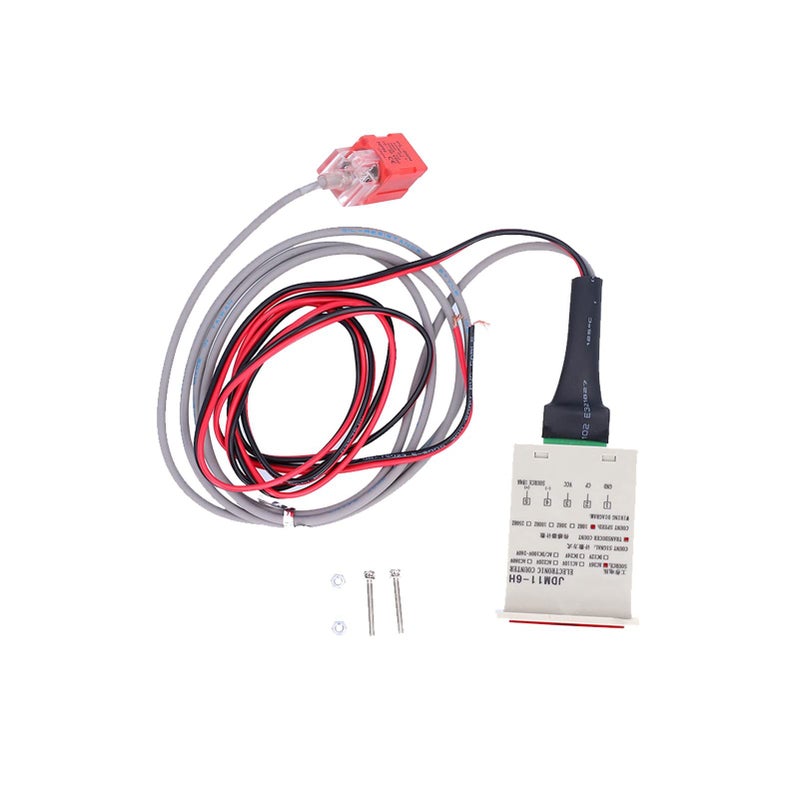 Berm Electronic Digital Display Counter Panel AC380V Industrial Inductive Counting Tool JDM11 6H - Image 2