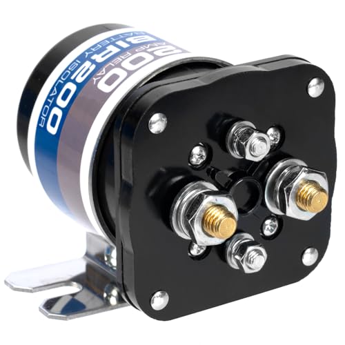 NVX BIR200 200 AMP Battery Relay Isolator and Relay for Cars, RVs, ATVs, UTVs, and Boats. - Image 2