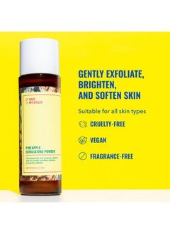 GOOD MOLECULES Good Molecules Pineapple Exfoliating Powder - Gentle, Exfoliating Facial Scrub with Enzymes, Anti-Aging and Alcohol Free Cleanser - Skincare for Face  - Image 2