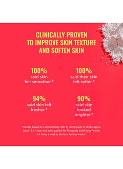 GOOD MOLECULES Good Molecules Pineapple Exfoliating Powder - Gentle, Exfoliating Facial Scrub with Enzymes, Anti-Aging and Alcohol Free Cleanser - Skincare for Face  - Image 4