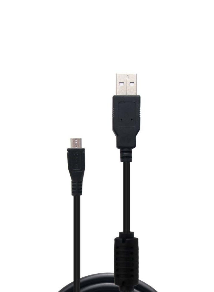 🎮 6ft PS4 Controller Charging Cable - USB Data Cable Compatible with PS4/PS4 Slim/PS4 Pro, Xbox One/One S/One Elite/One X, Play While Charging - Black - Image 5