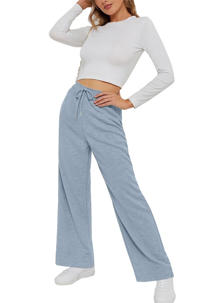 Nileton Sportswear - Sport Leggings Pants With Wide Leg - High Waist - Image 1
