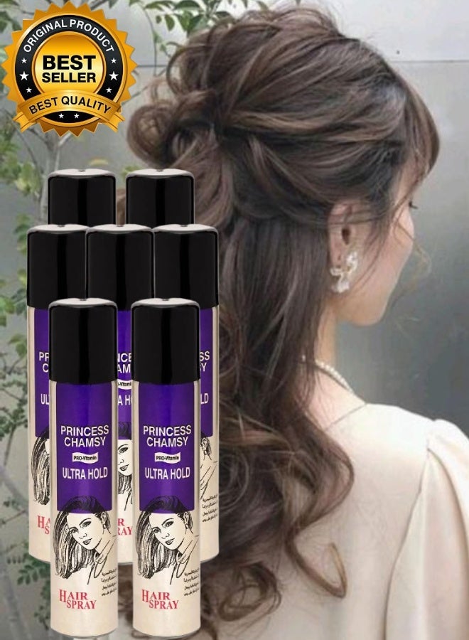 PRINCESS CHAMSY 7 Pieces Ultra Hold Hair Spray 300ML - Image 1