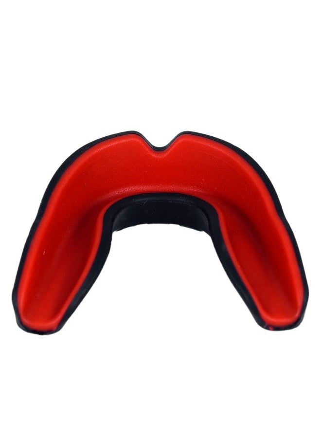 INVINCIBLE Rubber Combat Mouth Guard (Black. Red, Teeth) - Image 2