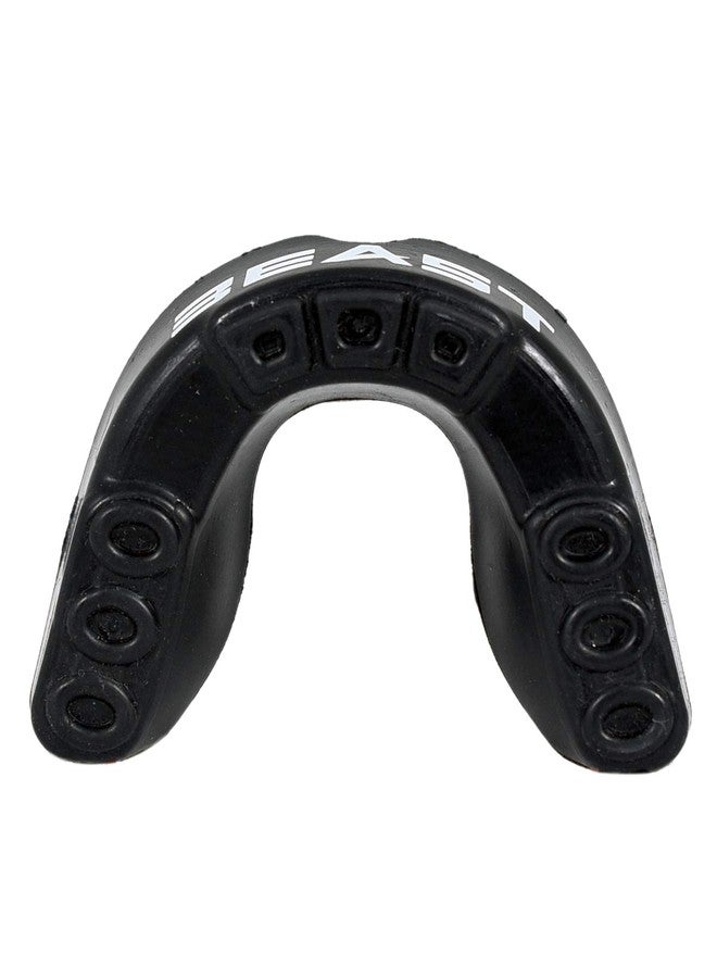 INVINCIBLE Rubber Combat Mouth Guard (Black. Red, Teeth) - Image 3