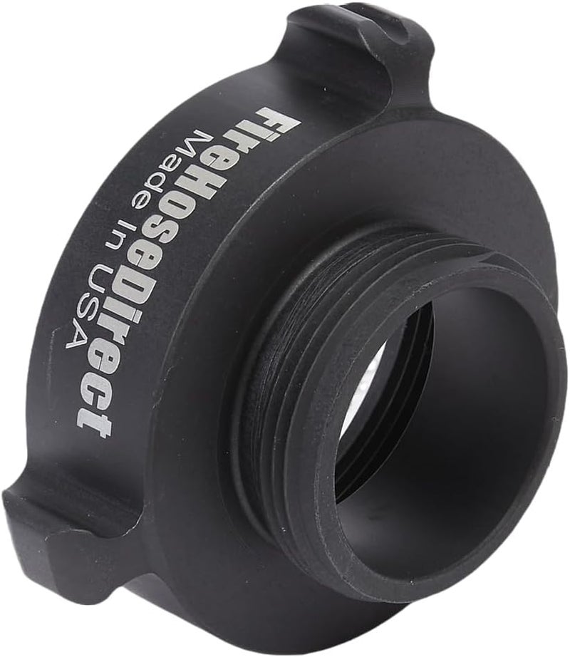 FireHoseDirect Aluminum 2" Female NPSH to 1 1/2" Male NPSH Fire Hose Adapter - Image 5