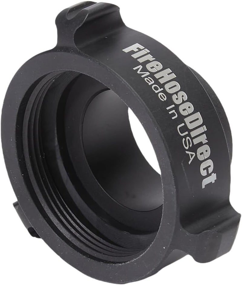 FireHoseDirect Aluminum 2" Female NPSH to 1 1/2" Male NPSH Fire Hose Adapter - Image 4