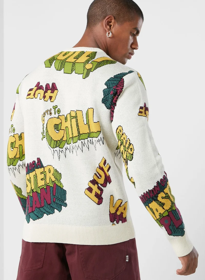HUF Paid In Full Sweatshirt