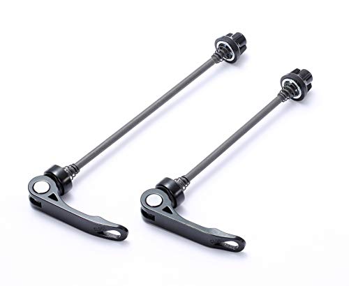 Wileosix Quick Release Axle Skewer Set - Front & Rear Road Blue - Image 1