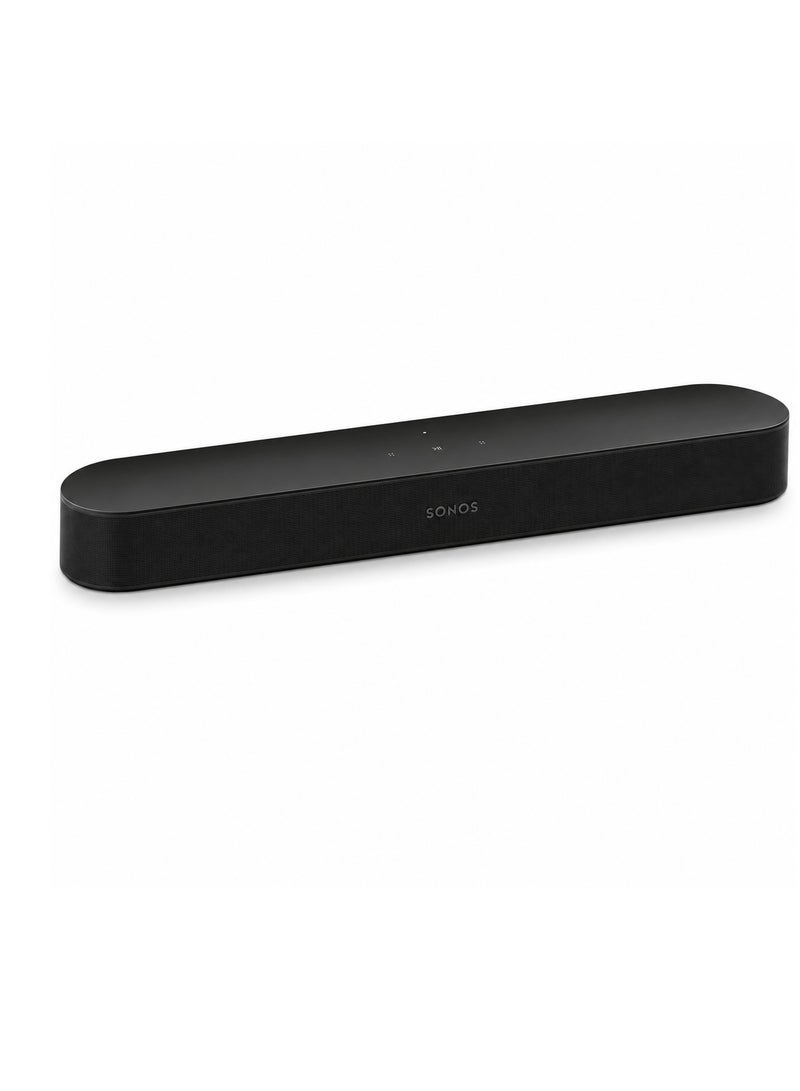 سونوس Sonos Beam (Gen 2) 3.0 Channel Smart Soundbar with Dolby Atmos, HDMI eARC, Wi-Fi, Apple AirPlay 2, Voice Control & Multi-Room Audio, Black - BEAM2US1BKHB BEAM2US1BKHB - Image 1