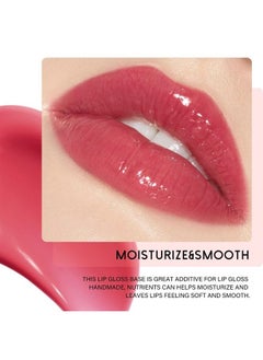KYDA 200ML Moisturize Lip Gloss Base,Lip Gloss Base Oil Material Lip Makeup Primers, Non-Stick Lipstick Primer Lip Gloss Base for DIY Handmade Lip Balms Lip Gloss-200g 