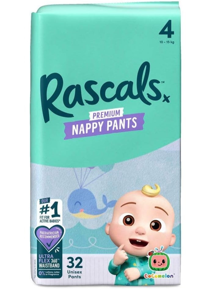 Rascals CoComelon Training Diaper Pants - Ultra-Flex 360° Waistband, Pediatrician Recommended, Unisex Diapers for Boys & Girls  - Image 1