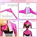 BLIJOLA 4 Sets Doll Clothes for 115 inch Girls Dolls 11Pcs Summer Simple Black Dresses Style Outfits Including Shoes Bags Clothing Accessories Sets - Image 4