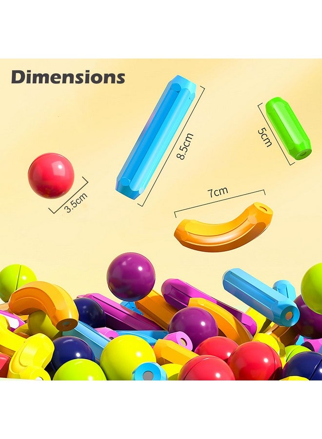 VGRASSP Magnetic Stick Building Blocks Set for Kids - Creative STEM Toy for Boys and Girls with Strong Magnets, Vibrant Colors, Safe & Durable Design, Ideal for Ages 3+ (100 Pcs Set) - Image 3