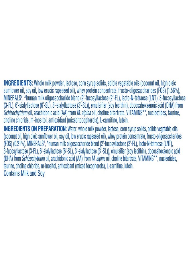 Similac Similac Plus Stage 1 Infant Formula, Up to 6 Months, 400g Tin, with HMO, Supports Baby's Immunity and Brain Development, Powder  - Image 5