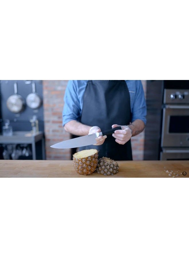 Babish High-Carbon 1.4116 German Steel Cutlery, 8" Chef Kitchen Knife, - Image 3