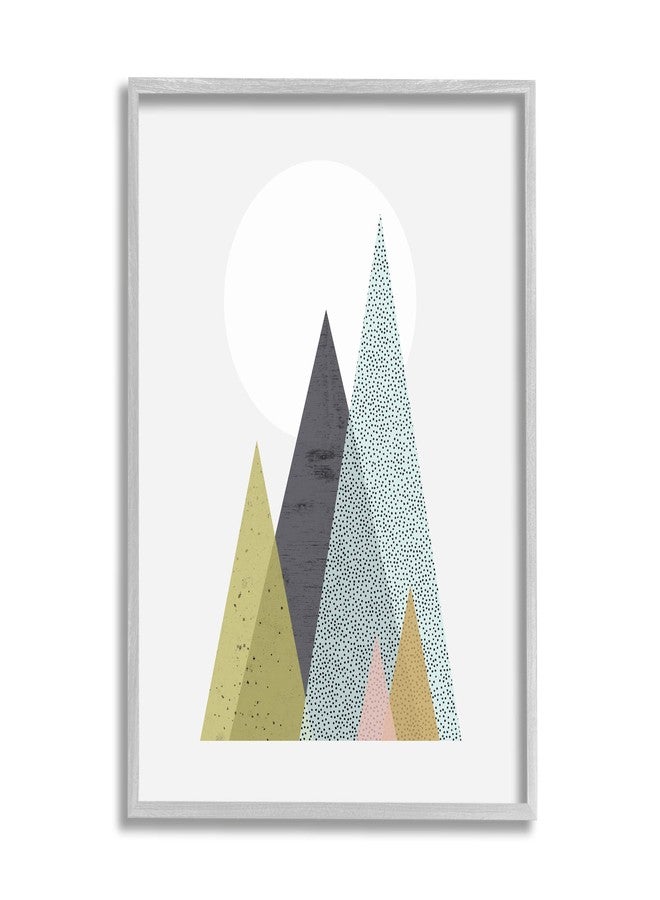 Stupell Industries Minimalistic Tree Mountain Pattern Geometric, Design by Urban Epiphany - Image 1
