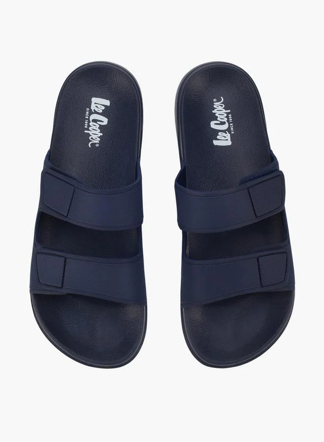 Lee Cooper Men Logo Print Slides