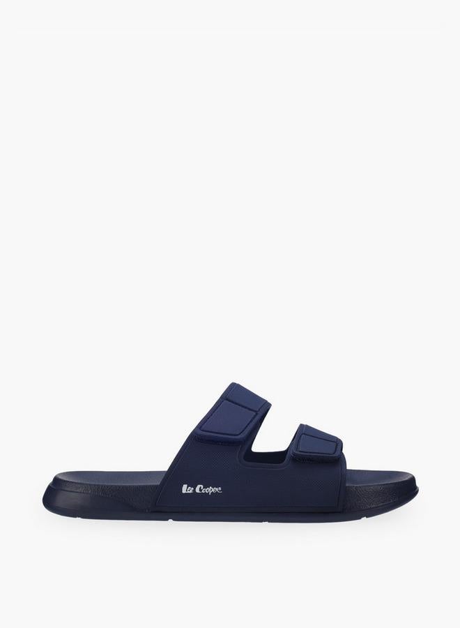 Lee Cooper Men Logo Print Slides - Image 1