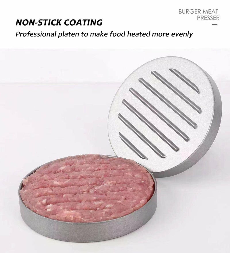Burger Press 100 Patty Papers Set-Non-Stick Hamburger Press Patty Maker Mold for BBQ Barbecue Kitchen Grilling BPA Free - Image 5