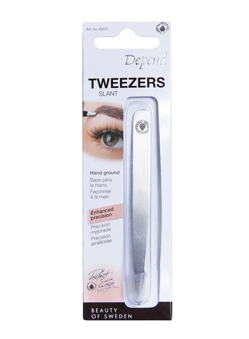 Depend Stainless Steel Eyebrow Tweezer