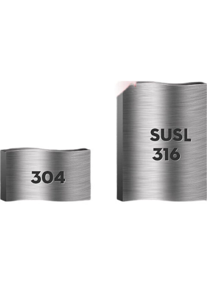 MAX COOK Maxcook 316L Stainless Steel Chopsticks 5 Pairs Set With Separate Colors For Dining, Creative Tableware Set For Home Use Mck5585 - Image 3